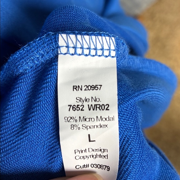 Tori Richard NWT Polo Dress Sunsational Terry Debbi Modal Casual Dress Sz Large - Picture 12 of 12